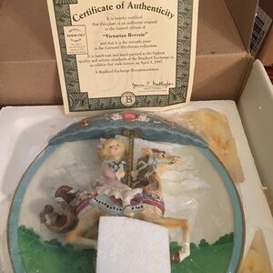 The Bradford Exchange Victorian Reverie Carousel Plate - Multicolor